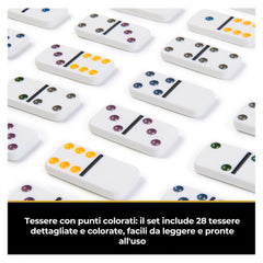 Spin Master - Double - Six Domino Reis Set - Bordspellen - 5+ - 58111218