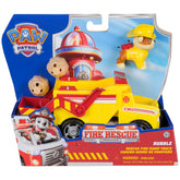 Spin Master - Paw Patrol Fire Rescue Rubble Rescue Fire Cruiser Toy Playset