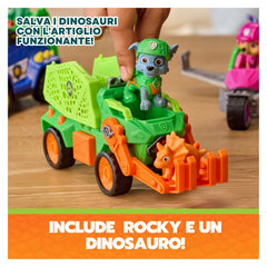 PAW Patrol Dino Movie – Rocky en recyclingwagen