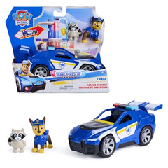 PAW Patrol Search & Rescue – Chase en politieauto met terugtrekmotor
