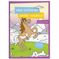 TESSLOFF - My Most Beautiful Colorful Coloring Book - Arts & Crafts - German Edition