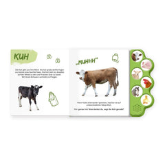 TRÖTSCH - Geluidsboek Mijn Eerste Geluidsboek Boerderijdieren - Educatief Speelgoed