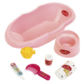 Theo Klein - Baby Coralie - Bathtub Set With Accessories - Dolls Playsets And Toy Figures