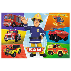 Trefl - Brandweerman Sam's Voertuigen - Puzzels - +5 - TRF16354