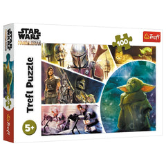 Trefl - 100 Piece Puzzle - The Mandalorian The Child - Puzzles Age +5 - TRF16413