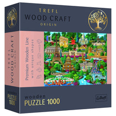 Trefl - Woodcraft Franse Steeg - Puzzels - 14+ - TRF20142