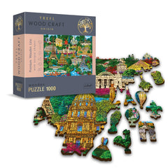 Trefl - Woodcraft Franse Steeg - Puzzels - 14+ - TRF20142