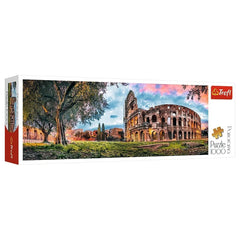 Trefl - 1000 Stuk Panorama Puzzel - Colosseum bij Dageraad - 14+ - TRF29030