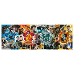 Trefl - 1000 Piece Panorama Puzzle - Harry Potter Four Houses of Hogwarts - Puzzles Age +14 - TRF29051