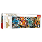 Trefl - 1000 Piece Panorama Puzzle - Harry Potter Four Houses of Hogwarts - Puzzles Age +14 - TRF29051