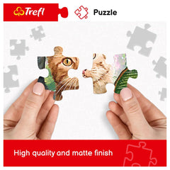 Trefl - Cheerful Kitten - Puzzels - +14 - TRF10448