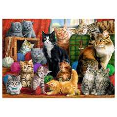 Trefl - Feline Meeting - Puzzels - 14 - TRF10555