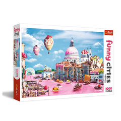 Trefl - Funny Cities: Sweets in Venice - Puzzels - 14+ - TRF10598