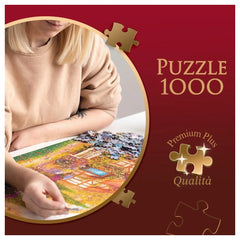 Trefl - 1000 Stukjes Puzzel - Puzzels - 14+ - Tea Time A Home for Bees - TRF10809