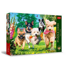 Trefl - 1000 Stukjes Puzzel - Puzzels - 14+ - Tea Time Here Comes Trouble! - TRF10800