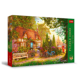 Trefl - 1000 Stukjes Puzzel - Puzzels - 14+ - Tea Time Rieten Cottage - TRF10803