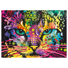 Trefl - Woodcraft Colorful Cat - Puzzels - +12 - TRF20148