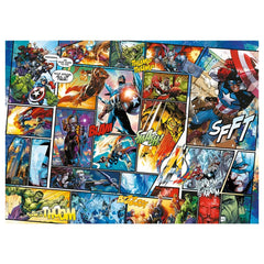 Trefl - 1000 Piece Wooden Puzzle - Marvel Comic Universe - Puzzles Age +14 - TRF20165