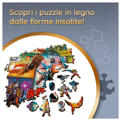 Trefl - 1000 Piece Wooden Puzzle - Marvel Comic Universe - Puzzles Age +14 - TRF20165
