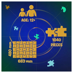Trefl - 1040 Stuk Spiral Puzzel - Puzzels - 14 - TRF40014