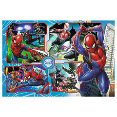 Trefl - 160-Piece Puzzle - Spider-Man to the Rescue - Puzzles Age +6 - TRF15357