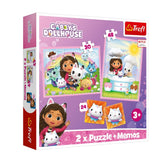Trefl - 2 Puzzels in 1 + Memos - Puzzels - 3 - TRF93382