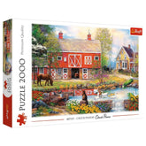 Trefl - 2000 Piece Puzzle - Rural Life - Puzzles Age +14 - TRF27106