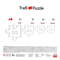 Trefl - 3 Puzzles in 1 - My Little Pony The Movie - Puzzles Age +3 - TRF34823