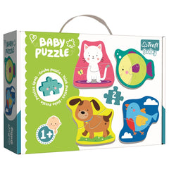 Trefl - 4 Puzzels in 1 Vormen - Puzzels - +1 - TRF36074