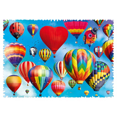 Trefl - 600 Piece Puzzle - Crazy Shapes Colorful Balloons - Puzzles Age +10 - TRF11112