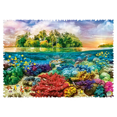 Trefl - Crazy Shapes Tropical Island - Puzzels - 10+ - TRF11113