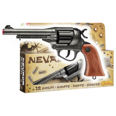 Villa Nevada Old Metal 12-Schots Speelgoed Revolver