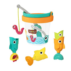 Yookidoo - Catch 'N' Sprinkle Fishing Set Bucket - Bad Speelgoed - 18 Maanden+ - YKD40280