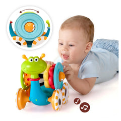Yookidoo - Crawl 'N' Go Snail - Baby Activiteit Speelgoed - 6 Maanden+ - YKD40113