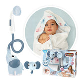 Yookidoo - Elephant Baby Shower Cadeauset - Bad Speelgoed - 0 - 18 Maanden - YKD40229