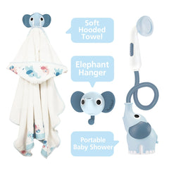 Yookidoo - Elephant Baby Shower Cadeauset - Bad Speelgoed - 0 - 18 Maanden - YKD40229