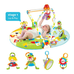 Yookidoo - Gymotion Activity Playland - Speelmatten & Gym - 0 Maanden+ - YKD40126