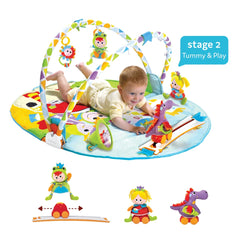 Yookidoo - Gymotion Activity Playland - Speelmatten & Gym - 0 Maanden+ - YKD40126
