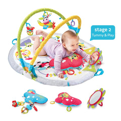 Yookidoo - Gymotion Lay to Sit - Up Playmat - Speelmatten & Gyms - 0 maanden+ - YKD40145