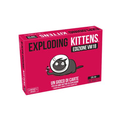 Asmodee - Exploding Kittens VM18 - Bordspellen - +18 - Leuk voor Volwassenen - STR8661 - Italiaanse Editie