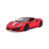 BBurago - Ferrari 488 Pista 1:24 Die Cast Speelvoertuigen