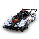 CaDA - Z Wind RC Super Car - Bouwset Speelgoed