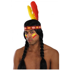 Carnival Toys - Kleurrijke Indiase Diadeem Voor Verkleedplezier En Creatief Spel - Doen alsof Beroepen En Rollenspel