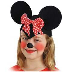 Carnival Toys - Minnie Mouse Vilt Hoed Voor Verkleedplezier En Creatief Spelen - Doen alsof Beroepen En Rollenspellen