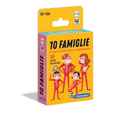 Clementoni - 10 Families Geheugen Kaartspellen - Italiaanse Editie