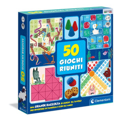 Clementoni - 50 Giochi Riuniti Bordspellen - Italiaanse Editie