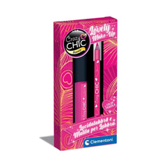 Clementoni - Creazy-Chic-Lipgloss-en-Lippotlood-Aardbei-Kleur-Make-up-Set