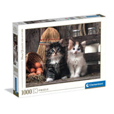 Clementoni High Quality Collection - Schattige Kittens 1000 Stukjes Puzzel