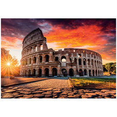 Clementoni Hoge Kwaliteit Collectie - Romeins Colosseum Zonsondergang 1000 Stukjes Puzzel