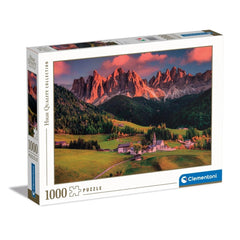 Clementoni High Quality Collection - Val Di Funes Magical Dolomites 1000 Pcs Puzzle
